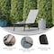 Flash Furniture Black/Gray Adjustable Chaise Lounge JJ-LC326-BLK-GRY-GG - alternate 10